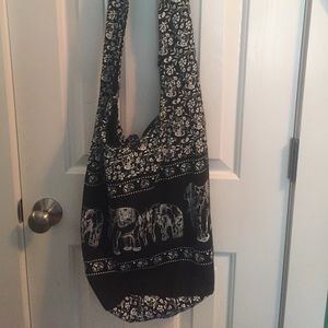 Hippie Elephant Crossbody Bag